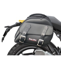 Borse Laterali Bags Bike Explorer RE/GUE Nere per Royal Enfield Guerrilla