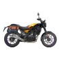 Borse Laterali Bags Bike Explorer N/C /RE/GUE Nere e Cuoio per Royal Enfield Guerrilla