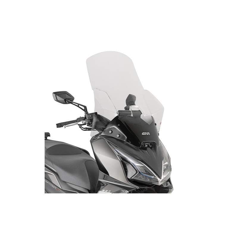 Parabrezza trasparente Givi 6126DT Kymco Downtown 350 GT dal 2024