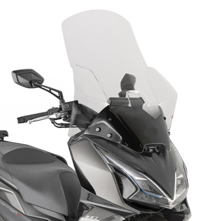 Parabrezza trasparente Kappa 6126DTK Kymco Downtown 350 GT dal 2024