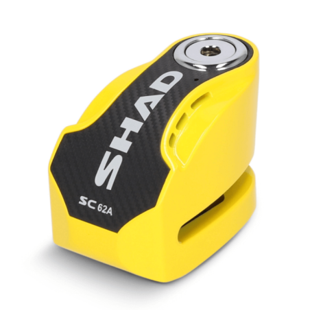 Shad SC62A bloccadisco sonoro moto con allarme 120 dB giallo/carbon