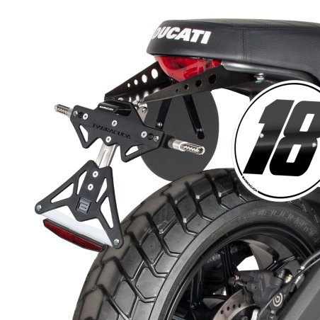 Barracuda DR8104 Portatarga Modello Street Ducati Scrambler (2014-2022)