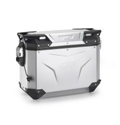 Givi OBKEV37AAR Valigia Laterale Destra Trekker Outback Evo in Alluminio Anodizzato da 37 litri