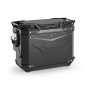 Givi OBKEVS40BR Valigia Laterale Destra Scantonata Trekker Outback Evo in Alluminio Nero da 40 litri