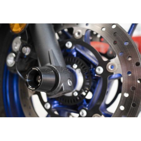 Tamponi forcella anteriore Evotech PRFA-0222 Yamaha MT-07 e XSR 700 colore Titanio