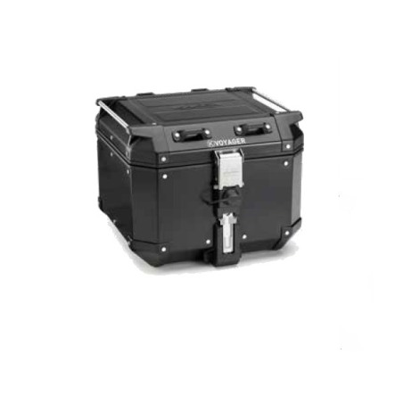 Bauletto  Top Case Kappa KVG420B K Voyager da 42L in alluminio Nero MONOKEY