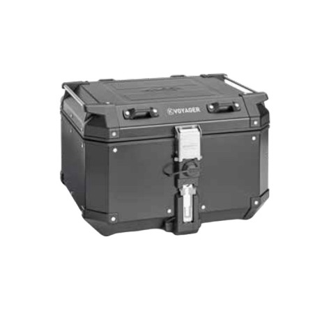 Bauletto  Top Case Kappa KVG480B K Voyager da 48L in alluminio Nero MONOKEY