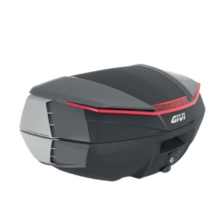 Givi V49 Air Bauletto aerodinamico da 49 litri con Wingflow System ad Attacco Monokey