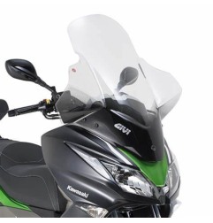 Parabrezza alto Givi 4111DT per Kawasaki J125 e J300 dal 2014 al 2021