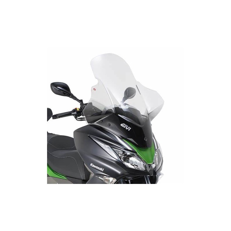 Parabrezza alto Givi 4111DT per Kawasaki J125 e J300 dal 2014 al 2021