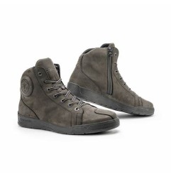 Sneakers da moto Stylmartin Tank WP Ash in pelle nubuck