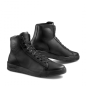 Sneakers da moto Stylmartin Core WP Black in pelle pieno fiore