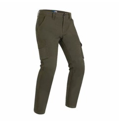 Pantalone da moto in cotone Cordura PMJ Aviator Cargo