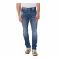 Jeans da moto in T-Stretch con protezioni CE PMJ Cruise Blue