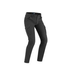 Pantaloni cargo da moto in tessuto Bull elasticizzato PMJ Santiago