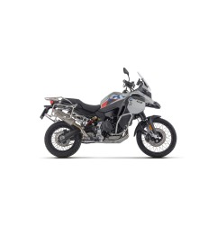 Arrow 72653PO Terminale Indy Race EVO titanio con fondello inox per BMW F 900 Gs / Gs Adventure, F 800 Gs dal 2024