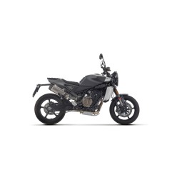 Arrow 71975PK Terminale Indy Race EVO titanio con fondello carby per Husqvarna Svartpilen 801 dal 2024