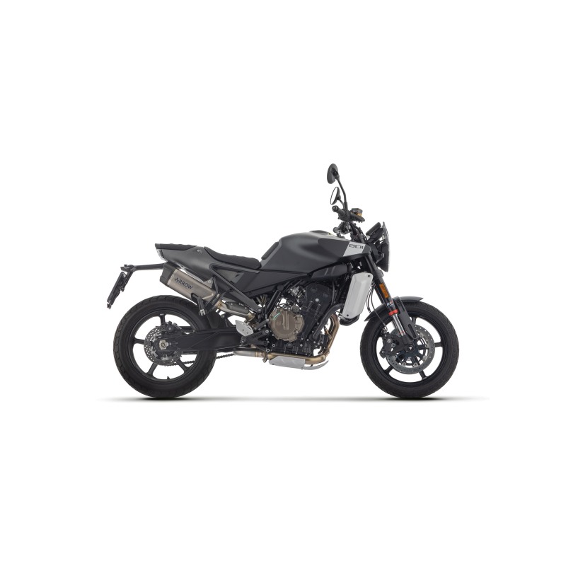 Arrow 71975PK Terminale Indy Race EVO titanio con fondello carby per Husqvarna Svartpilen 801 dal 2024