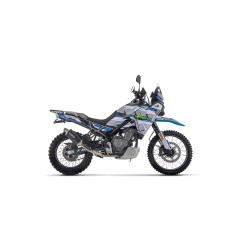 Arrow 72655AON Terminale Indy Race EVO alluminio Dark con fondello inox per CF Moto 450 Mt dal 2024