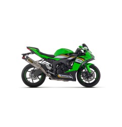 Arrow 71242PK Terminale Indy Race EVO titanio Track Day per kit completo Competition per Kawasaki Zx-6R 636 dal 2024