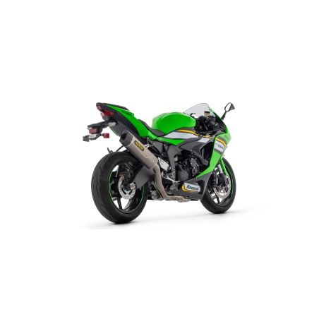 Arrow 71242PK Terminale Indy Race EVO titanio Track Day per kit completo Competition per Kawasaki Zx-6R 636 dal 2024