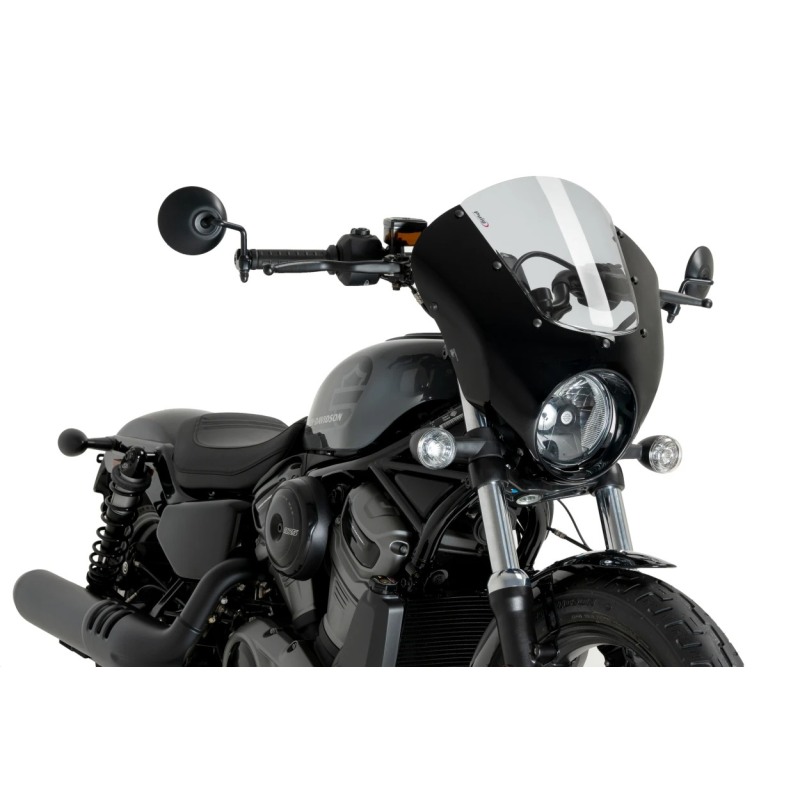 Puig 21957 Cupolino Semicarenato Dark Night Harley Davidson Nightster 975 Special dal 2023 al 2024