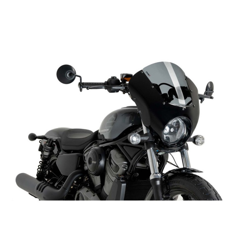 Puig 21957 Cupolino Semicarenato Dark Night Harley Davidson Nightster 975 Special dal 2023 al 2024