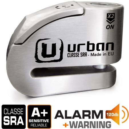 Urban UR14S Bloccadisco allarmato da moto – Classe SRA