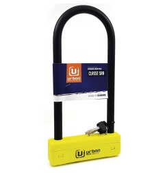 Antifurto URBAN UR120 U-Lock SRA, Ø18 mm, Alto 310, in acciaio temprato