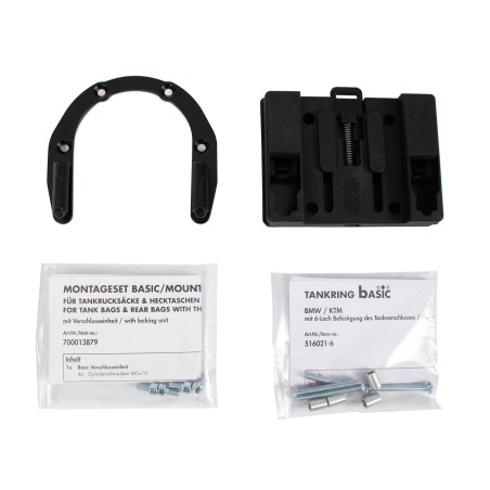 Hepco Becker 5166543 00 01 Tankring BASIC con fissaggio per borsa serbatoio per BMW R 1300 GS Adventure dal 2024