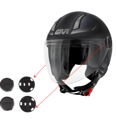 Givi Z2682R Placche blocco visiera Per casco 11.7