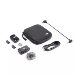 DJI MIC 2 (1TX + 1RX) Microfono wireless con noise cancelling