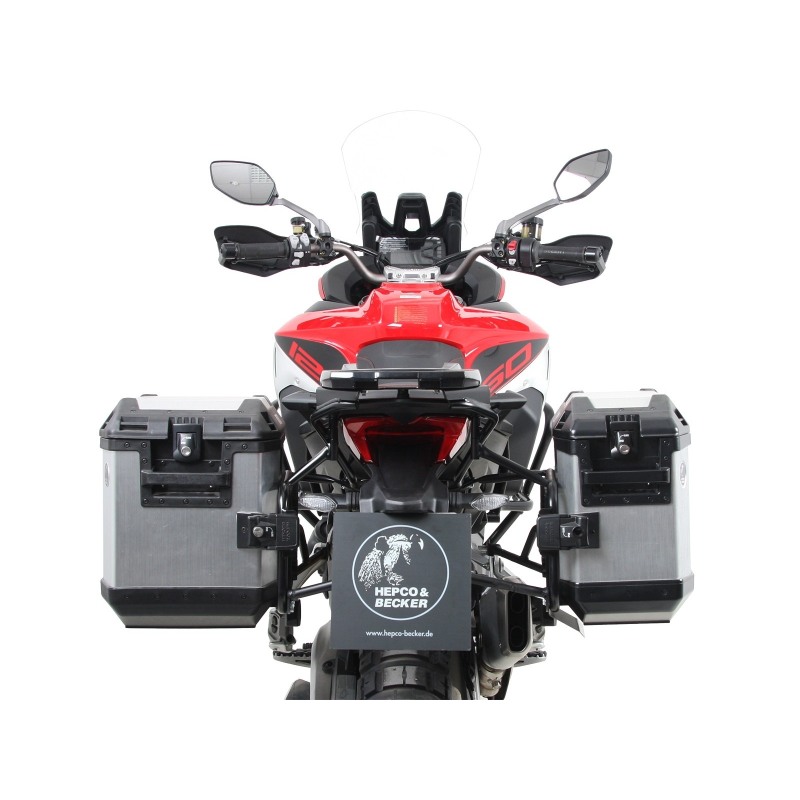 2 Adesivi per valigie GIVI Trekker Ducati Multistrada ENDURO nere planisfero