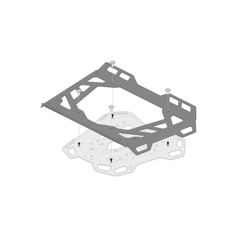 Estensione portapacchi SW-Motech GPT.00.152.35500/B ADVENTURE-RACK