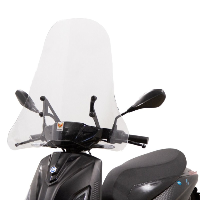 Piaggio 1 accessori bauletto e parabrezza Givi e Shad