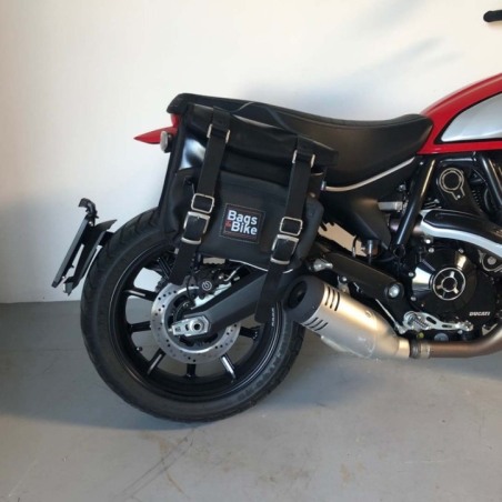 Bags&Bike CAMION/D Coppia Di Borse Laterali Modello Camion Per Ducati Scrambler 800 dal 2019