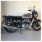 Bags&Bike CAMION/IC Coppia Di Borse Laterali Modello Camion Per Interceptor Continental Royal Enfield