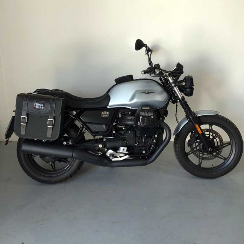 Bags&Bike GLOB/B/01 Coppia Borse Laterali Globetrotter Per Moto Guzzi V7 2021