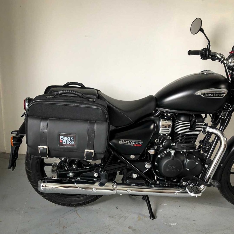 Bags&Bike TRAVEL/MET Coppia Borse Laterali Travel Per Meteor 350 Royal Enfield