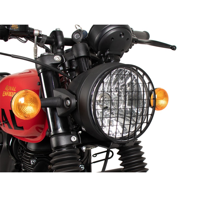 Griglia Protezione Faro Hepco Becker Per Royal Enfield Hunter