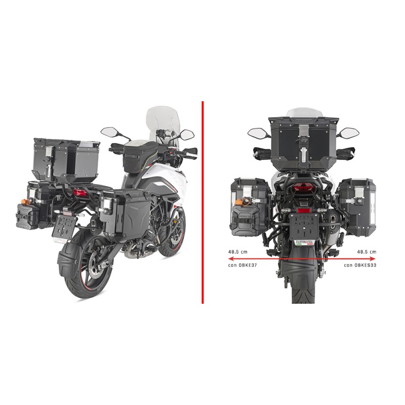 Givi PLOS8717CAM Portavaligie Outback EVO Benelli TRK 702 e X