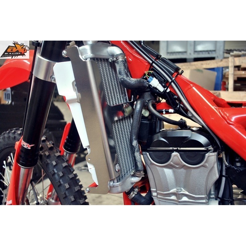 AXP AX1357 Protezioni radiatore Beta 350RR / 390RR / 430RR / 480RR 2015 - 2019 - Distanziali rossi