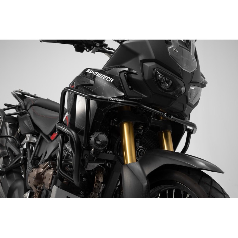 SW-Motech SBL.01.622.10201/B Barra di protezione superiore colore Nero per Honda CRF 1000 L Africa Twin (15-)