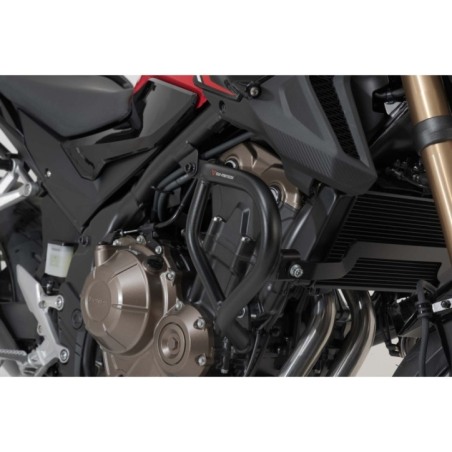 SW-Motech SBL.01.399.10001/B Barra di protezione motore Nero per Honda CB500F (12-)