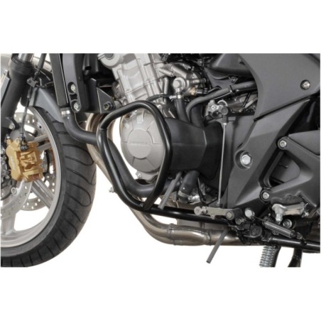 SW-Motech SBL.01.535.100 Barra di protezione motore Nero per Honda CBF 600 S/N (08-13)