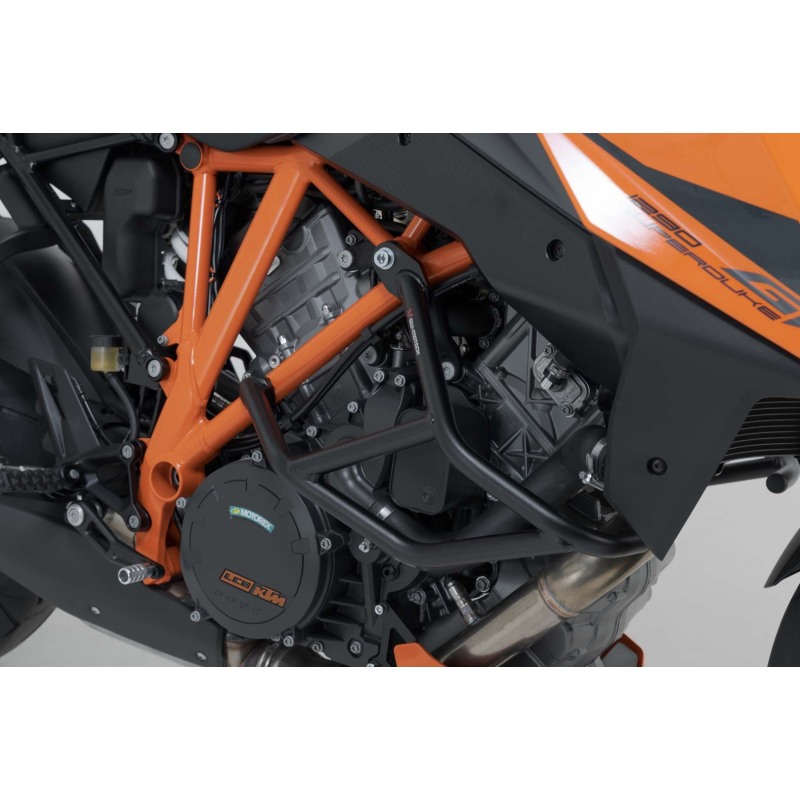 SW-Motech SBL.04.430.10000/B Barra di protezione motore Nero per KTM 1290 Super Duke R / GT