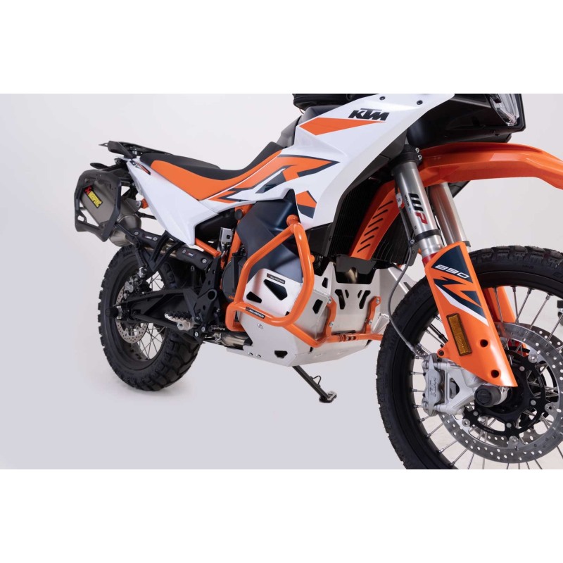 SW-Motech SBL.04.521.10001/EB Barra di protezione motore Arancio per KTM 790 Adv/R (19-21), 890 Adv/R (20-22)