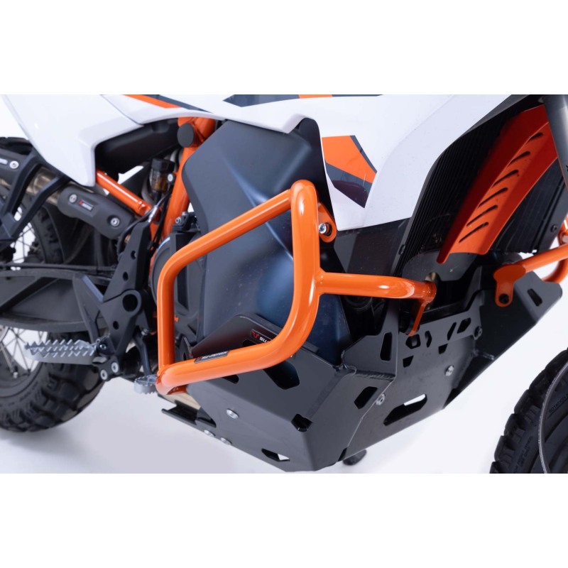 SW-Motech SBL.04.918.10100/EB Barra di protezione motore colore Arancio per KTM 790 Adv dal 2023, 890 Adv/R (22-)