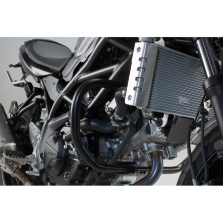 SW-Motech SBL.05.670.10001/B Barra di protezione motore Nero per Suzuki SV650 ABS (15-) / SV650 X (18-)