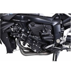 SW-Motech SBL.07.413.100/B Barra di protezione motore Nero per BMW K 1200 R / K 1300 R / K 1200 R Sport